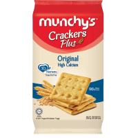 MUNCHY'S CRACKERS PLUS ORIGINAL HIGH CALCIUM 300G x 12