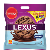 LEXUS COOKIES ORIGINAL 405gm x 12