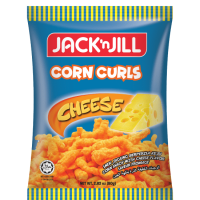 JACK N JILL CORN CURLS CHEESE 60G x 60