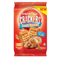 MUNCHY'S CRACKER PEANUT SANDWICH 230G x 12