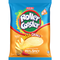 ROLLER COASTER CRISP HOT & SPICY 60G x 12S x 3