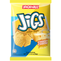 JIGS CHEESY CHEESE 60g x 60