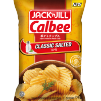 JACK N JILL CALBEE POTATO CHIPS CLASSIC SALTED 170G x 12