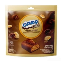CLOUD 9 GOLD CARAMEL NUT CRISP 15G x 11S MULTIPACK x 18