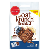 OAT KRUNCH BREAKFAST DARK CHOCOLATE WITH BLUEBRRY 384G  x 12