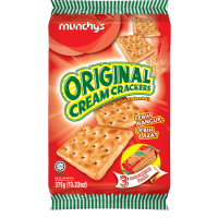 MUNCHY'S ORIGINAL CREAM CRACKERS 375G  x 12