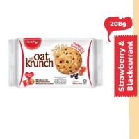 OAT KRUNCH STRAWBERRY & BLACKCURRANT 208G x 12