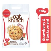 OAT KRUNCH STRAWBERRY & BLACKCURRANT 390G x 12