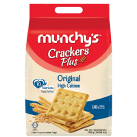 MUNCHY'S CRACKERS PLUS ORIGINAL HIGH CALCIUM 700G x 6
